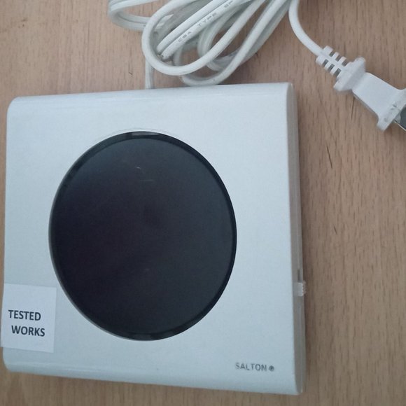 Salton Coffee Tea Cup Mug Warmer Soup Made in Hong Kong Working 15Watt Model W10 - Picture 1 of 4